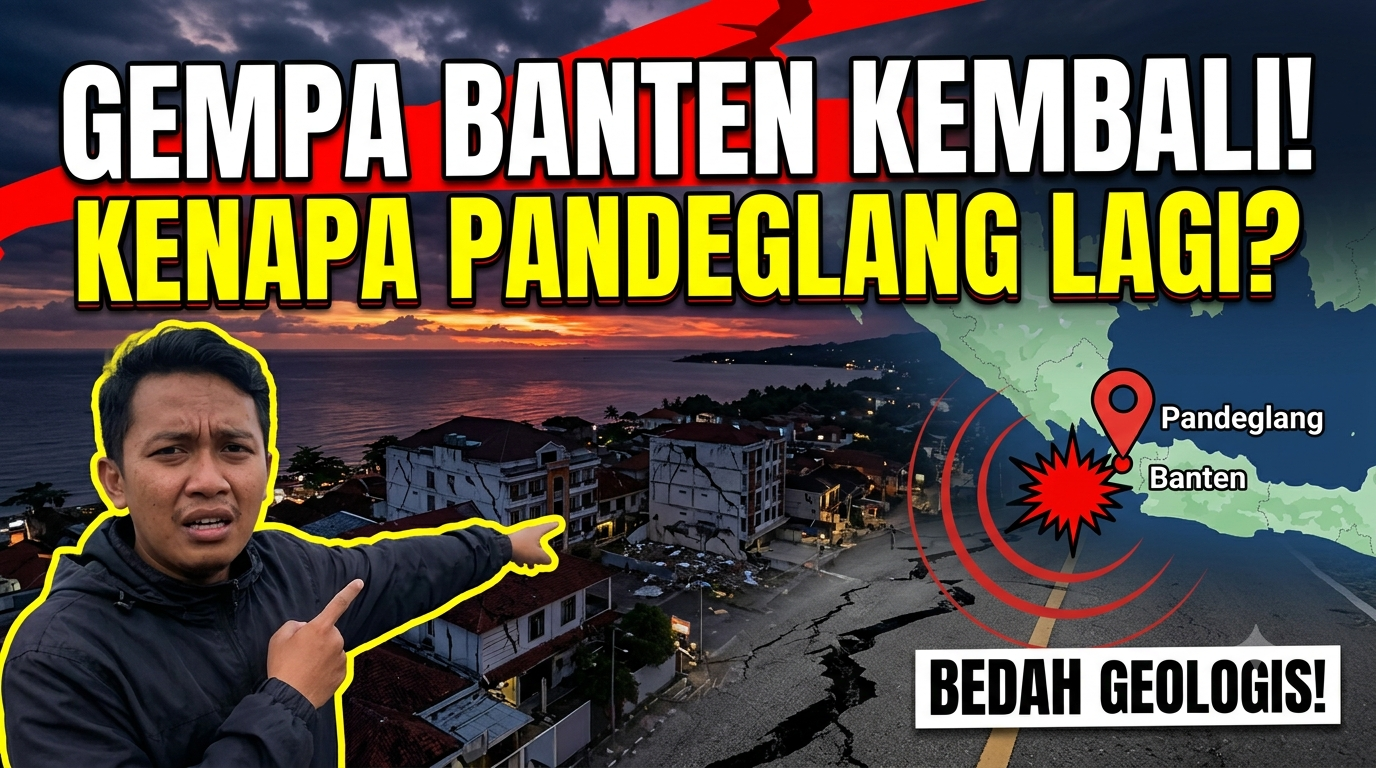 Gempa Bumi Kembali Guncang Banten: Kenapa Wilayah Pandeglang Sering Mengalami Aktivitas Seismik?