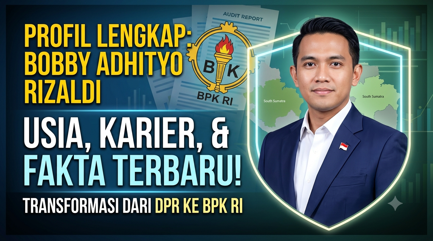 Profil Bobby Adhityo Rizaldi: Usia, Karier, Partai Politik, dan Fakta Menarik