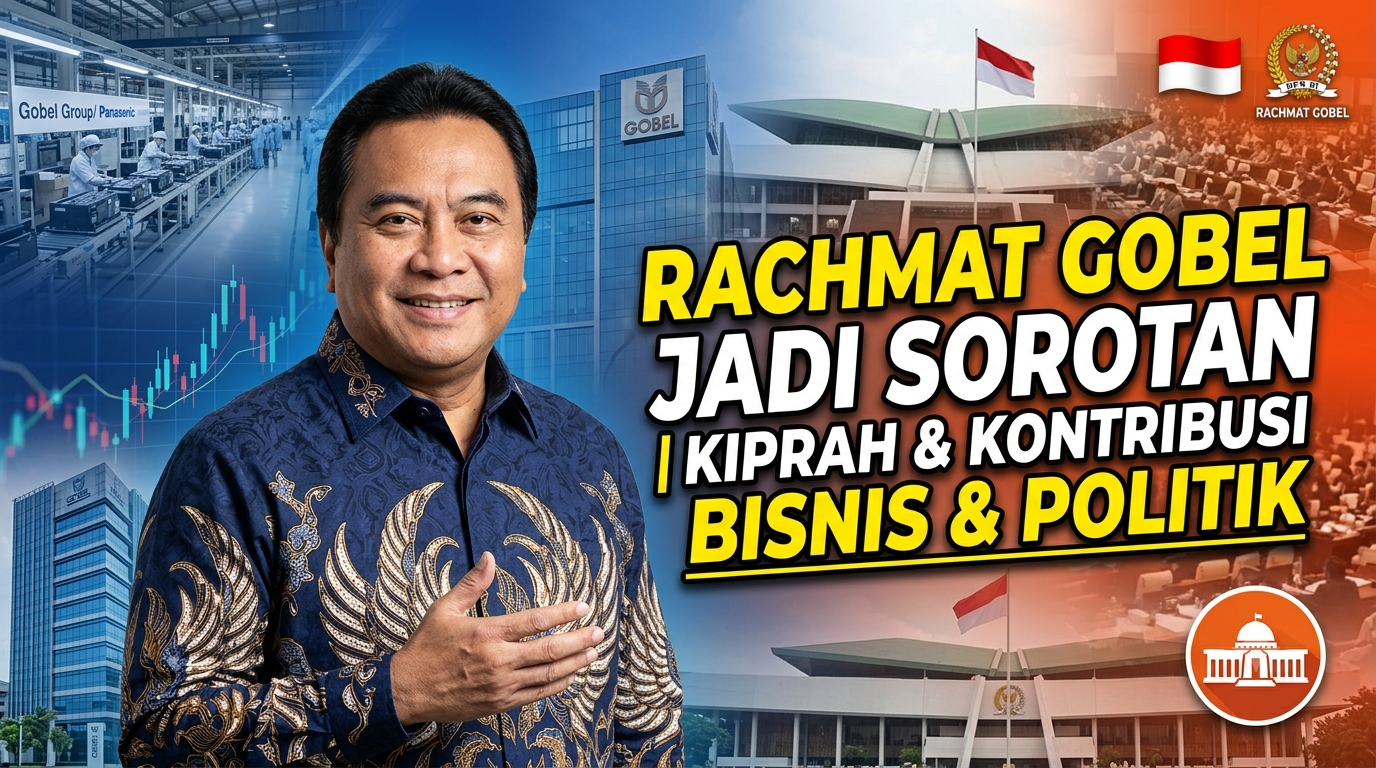 Rachmat Gobel Jadi Sorotan, Ini Kiprah dan Kontribusinya di Dunia Bisnis dan Politik