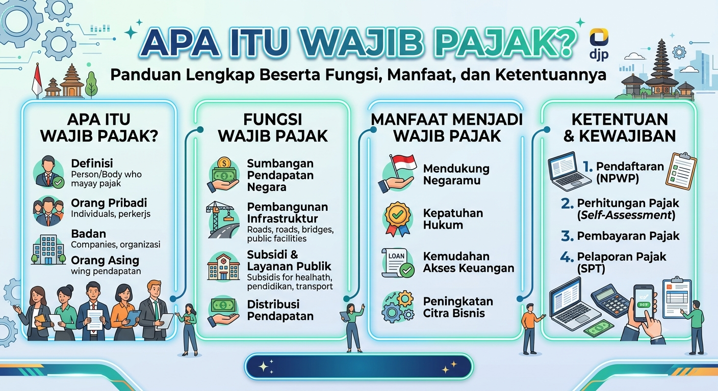 Apa Itu Wajib Pajak? Panduan Lengkap Beserta Fungsi, Manfaat, dan Ketentuannya