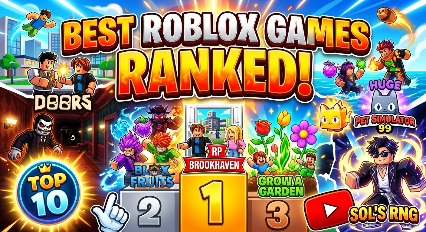 Best Roblox Games Ranked: The Most Popular Experiences with Millions of Active Players