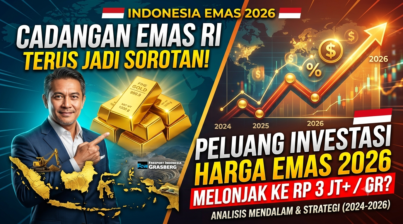 Cadangan Emas Indonesia Terus Jadi Sorotan: Peluang Investasi dan Prospek Harga Emas 2026