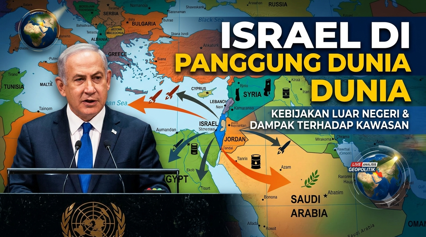 Israel di Panggung Dunia: Kebijakan Luar Negeri dan Dampaknya terhadap Kawasan