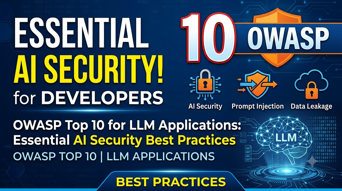Understanding the OWASP Top 10 for LLM Applications: Essential AI Security Best Practices for Developers
