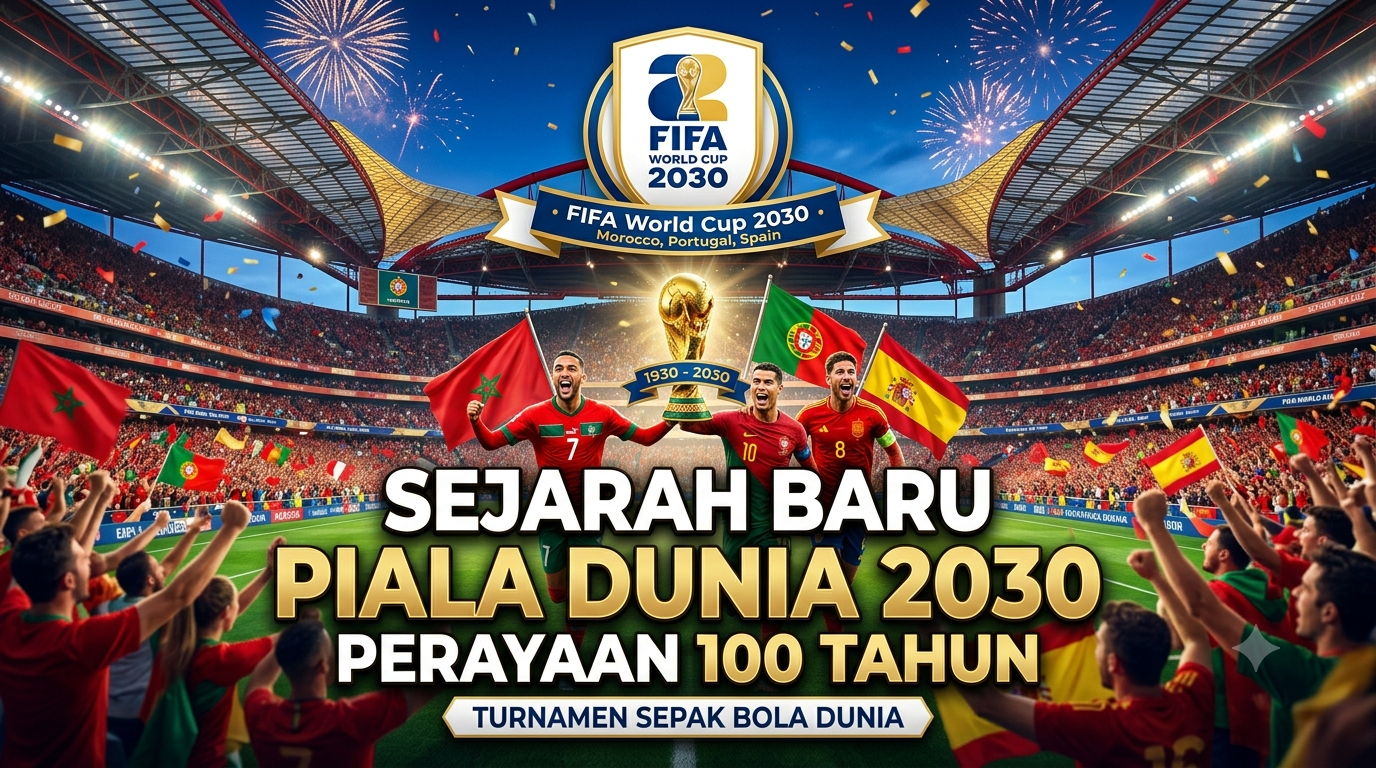 Sejarah Baru Piala Dunia FIFA 2030: Perayaan 100 Tahun Turnamen Sepak Bola Dunia