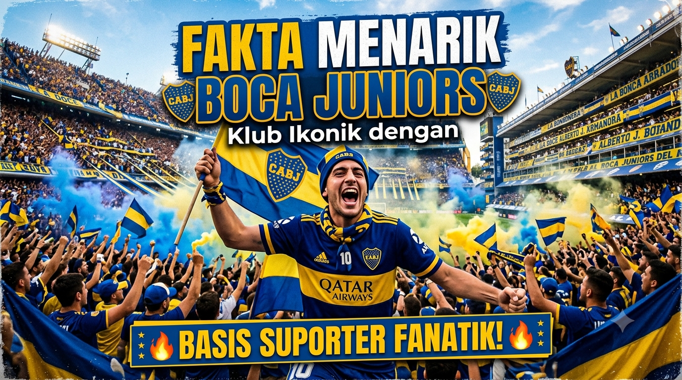Fakta Menarik Boca Juniors, Klub Ikonik dengan Basis Suporter Fanatik
