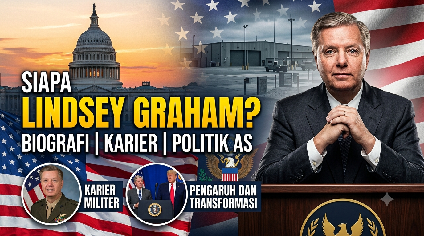 Siapa Lindsey Graham? Biografi, Perjalanan Karier, dan Pengaruhnya di Politik Amerika Serikat