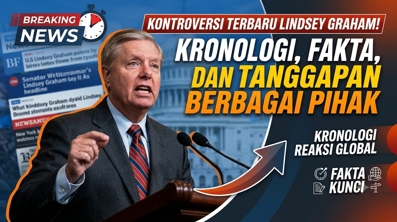Kontroversi Lindsey Graham Terbaru: Kronologi, Fakta, dan Tanggapan Berbagai Pihak