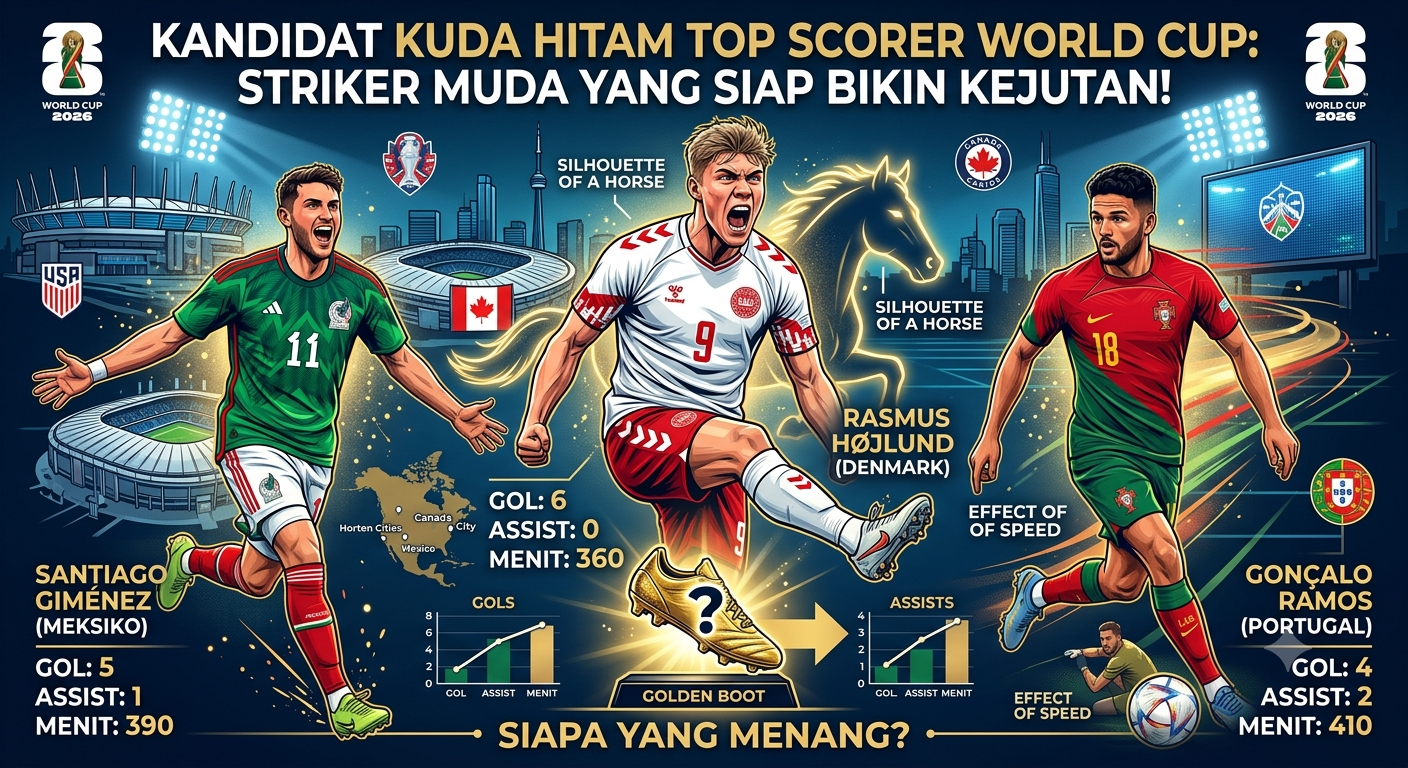 Kandidat Kuda Hitam Top Scorer World Cup: Striker Muda yang Siap Bikin Kejutan!