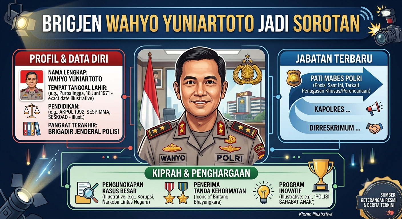 Brigjen Wahyo Yuniartoto Jadi Sorotan, Ini Profil, Jabatan Terbaru, dan Kiprahnya