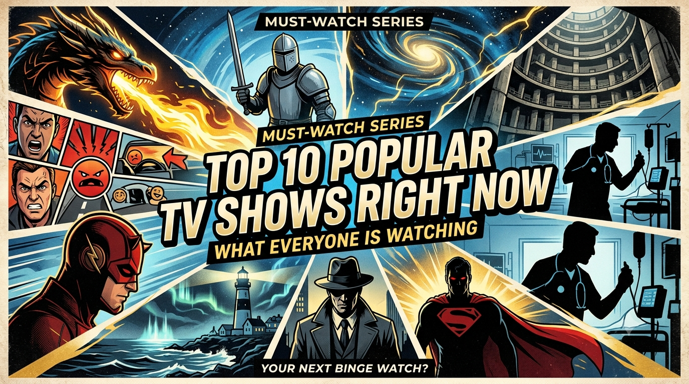 Top 10 Most Popular TV Shows Right Now: The Biggest Series Everyone Is Watching