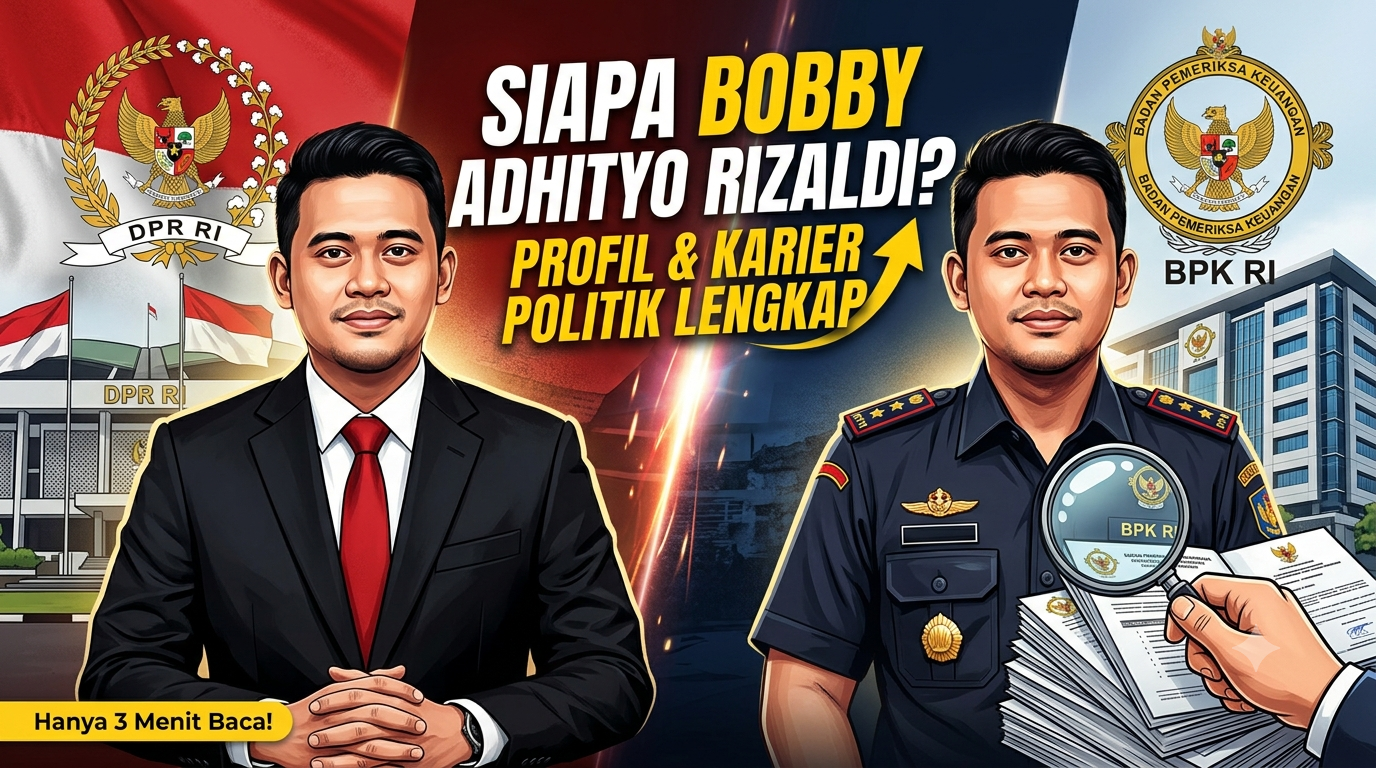 Siapa Booby Adhityo Rizaldi? Profil, Karier, dan Perjalanan Politik Lengkap