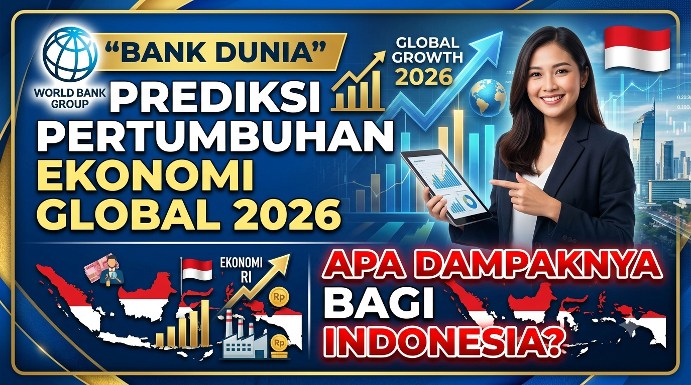 Bank Dunia Prediksi Pertumbuhan Ekonomi Global 2026, Apa Dampaknya bagi Indonesia?