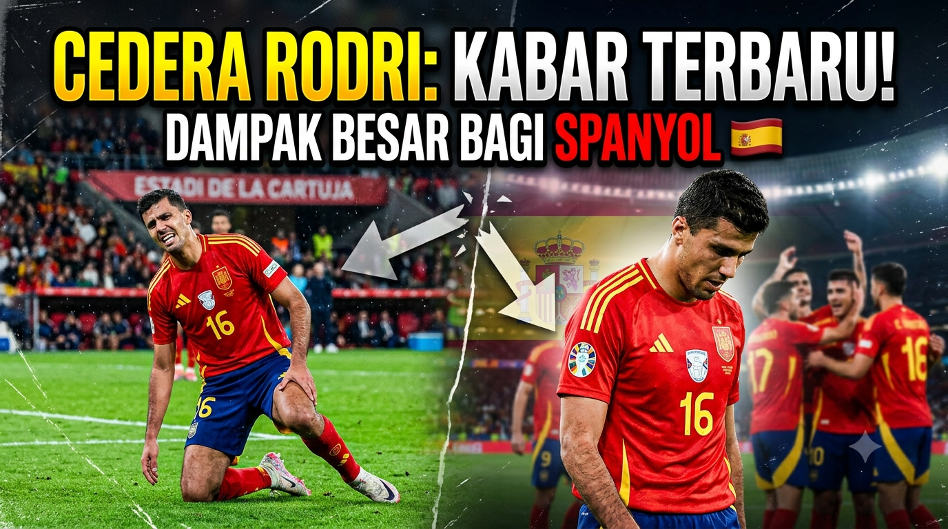 Cedera Rodri: Kabar Terbaru dan Dampaknya bagi Spanyol