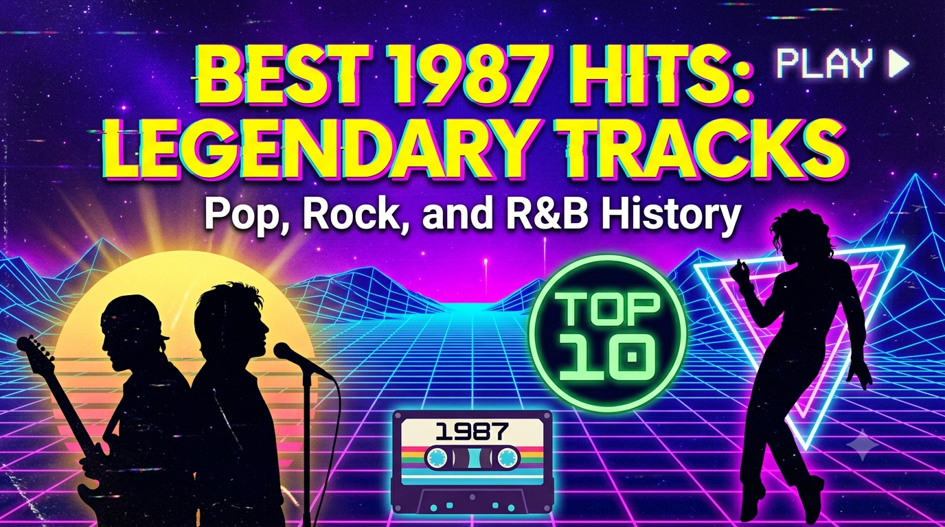 Best 1987 Top 10 Music Hits: Legendary Tracks That Shaped Pop, Rock, and R&B History