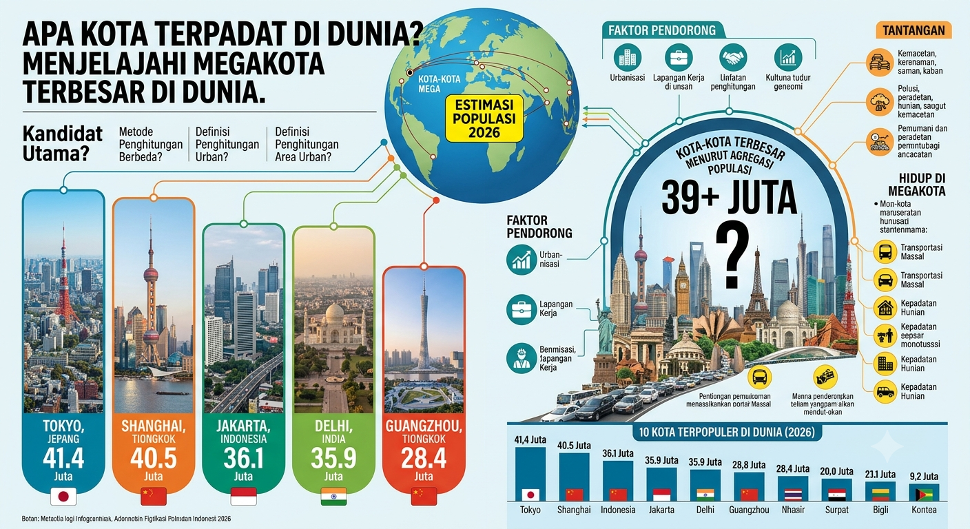 What Is the Most Populated City in the World? Exploring the World's Largest Megacity