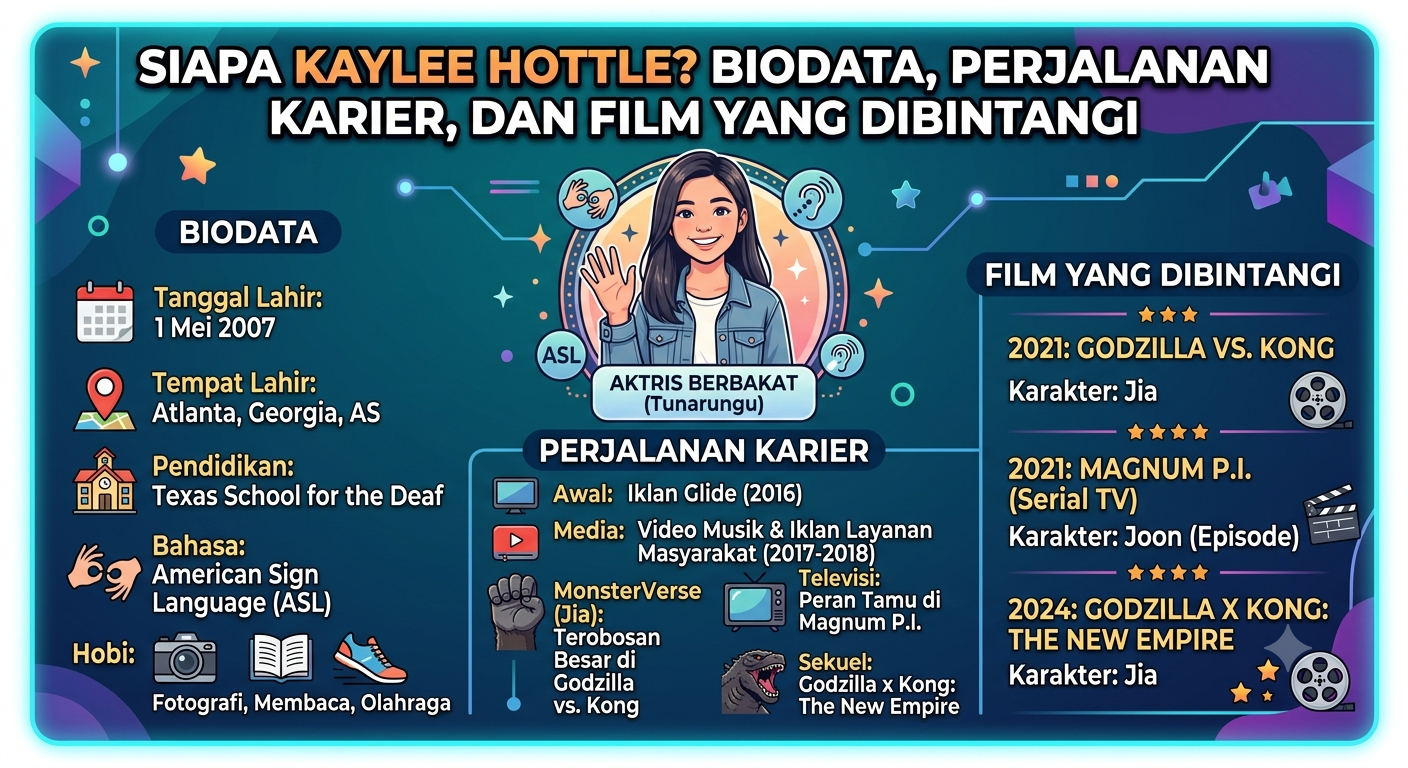 Siapa Kaylee Hottle? Biodata, Perjalanan Karier, dan Film yang Dibintangi