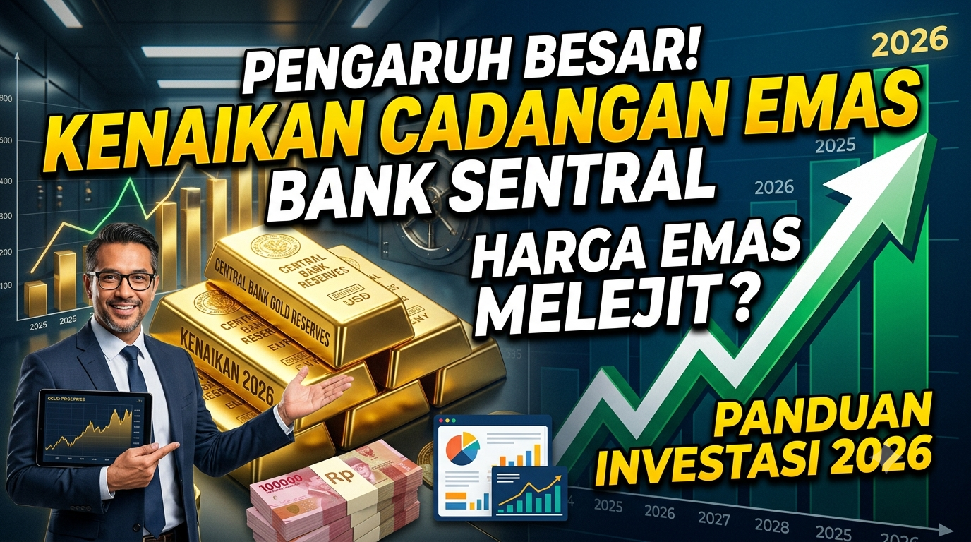 Pengaruh Kenaikan Cadangan Emas Bank Sentral terhadap Harga Emas dan Investasi 2026