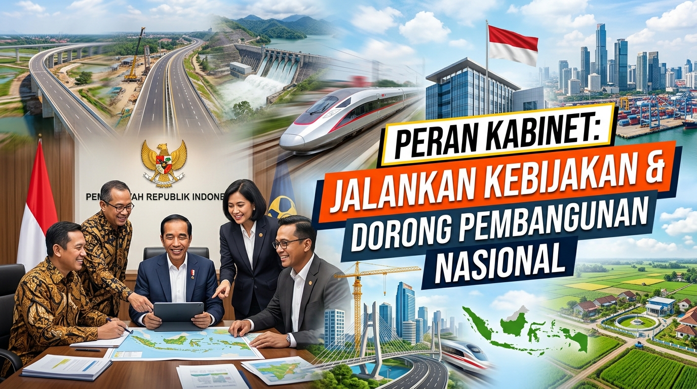 Peran Kabinet dalam Menjalankan Kebijakan Pemerintah dan Mendorong Pembangunan Nasional