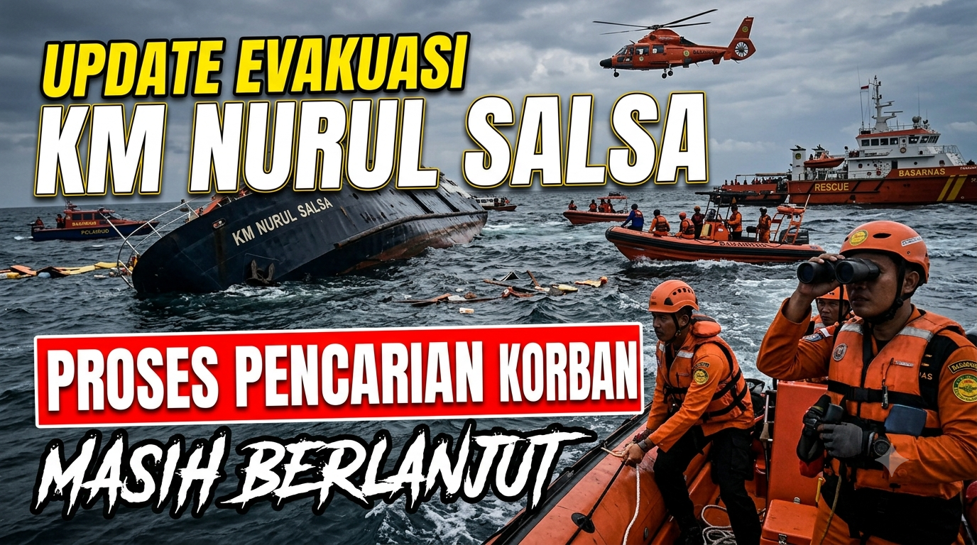 Update Evakuasi KM Nurul Salsa: Proses Pencarian Korban Masih Berlanjut