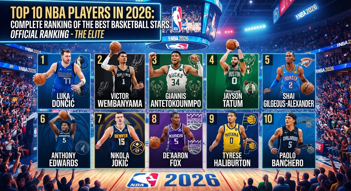 Top 10 NBA Players in 2026: Complete Ranking of the Best Basketball Stars
