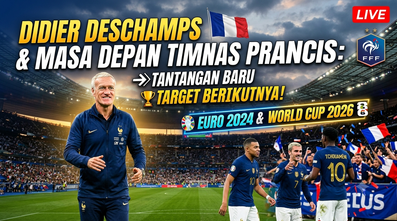 Didier Deschamps dan Masa Depan Timnas Prancis: Tantangan serta Target Selanjutnya