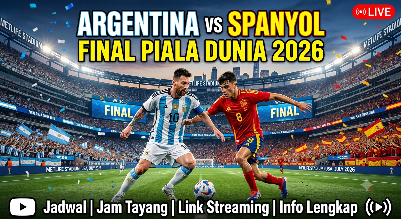 Argentina vs Spanyol: Prediksi Susunan Pemain, Kondisi Skuad, serta Duel Lionel Messi vs Generasi Emas La Roja