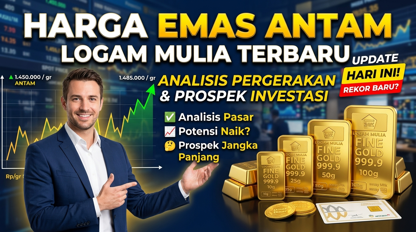 Harga Emas Antam Logam Mulia Terbaru: Analisis Pergerakan dan Prospek Investasi