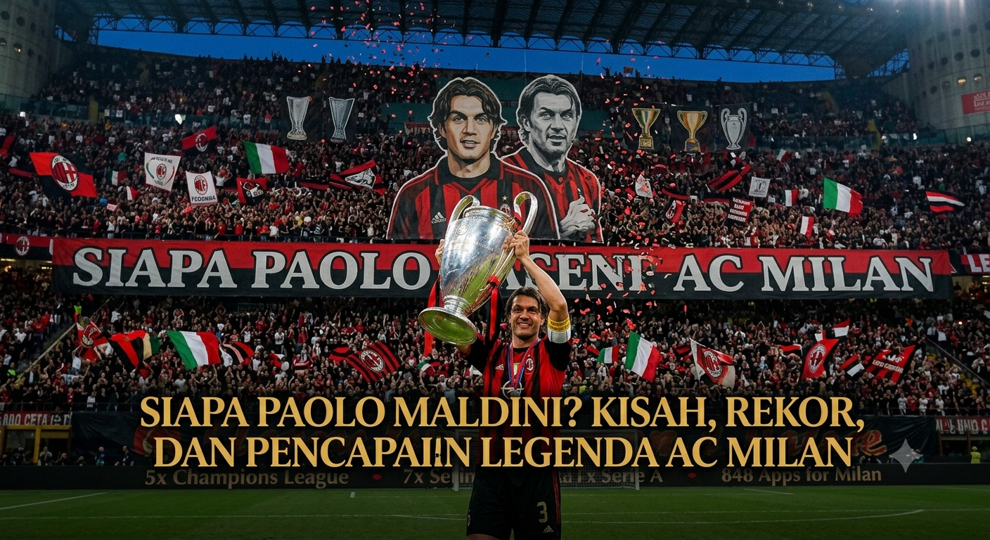 Siapa Paolo Maldini? Kisah, Rekor, dan Pencapaian Legenda AC Milan