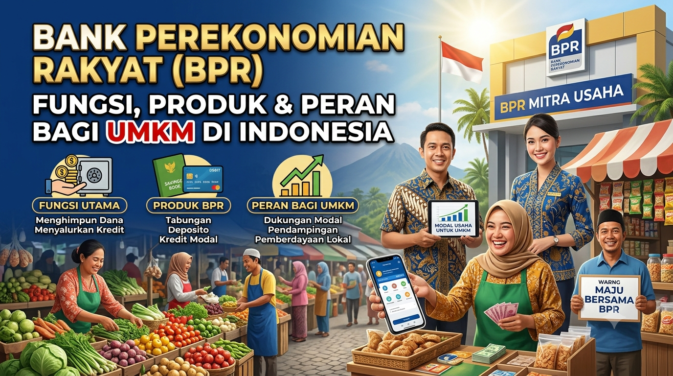 Bank Perekonomian Rakyat (BPR): Fungsi, Produk, serta Peran bagi UMKM di Indonesia