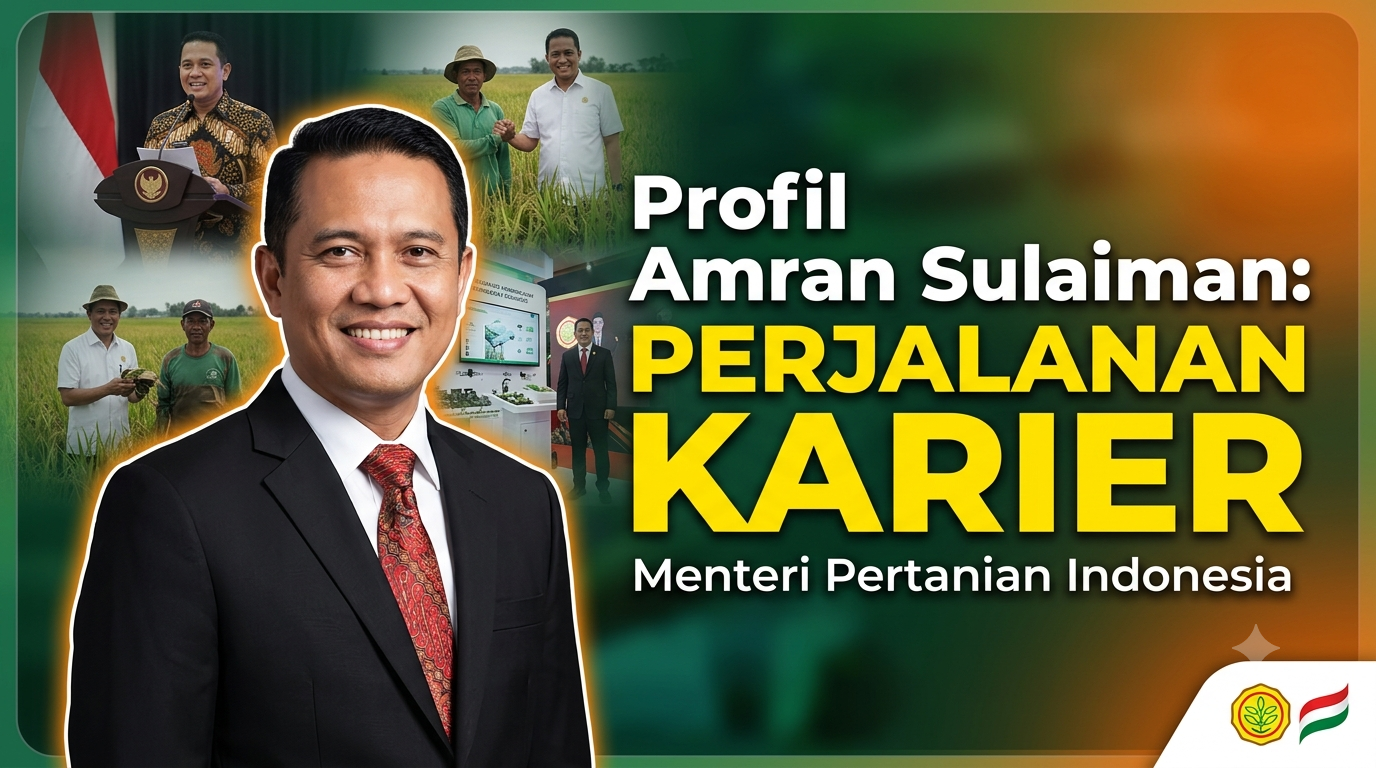 Profil Amran Sulaiman: Perjalanan Karier Menteri Pertanian Indonesia