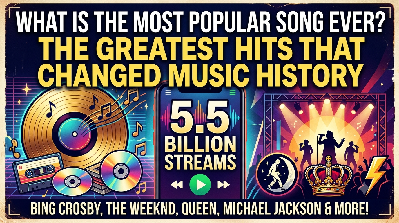 What Is the Most Popular Song Ever? The Greatest Hits That Changed Music History