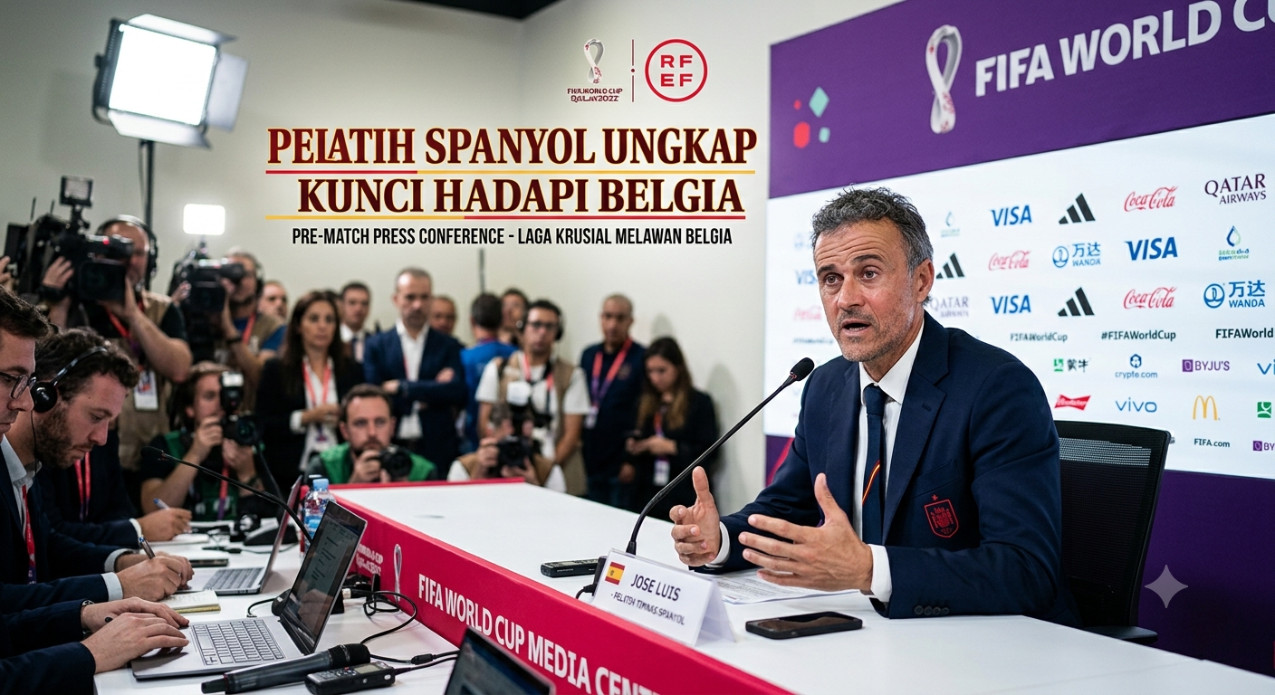 Pelatih Spanyol Ungkap Kunci Hadapi Belgia