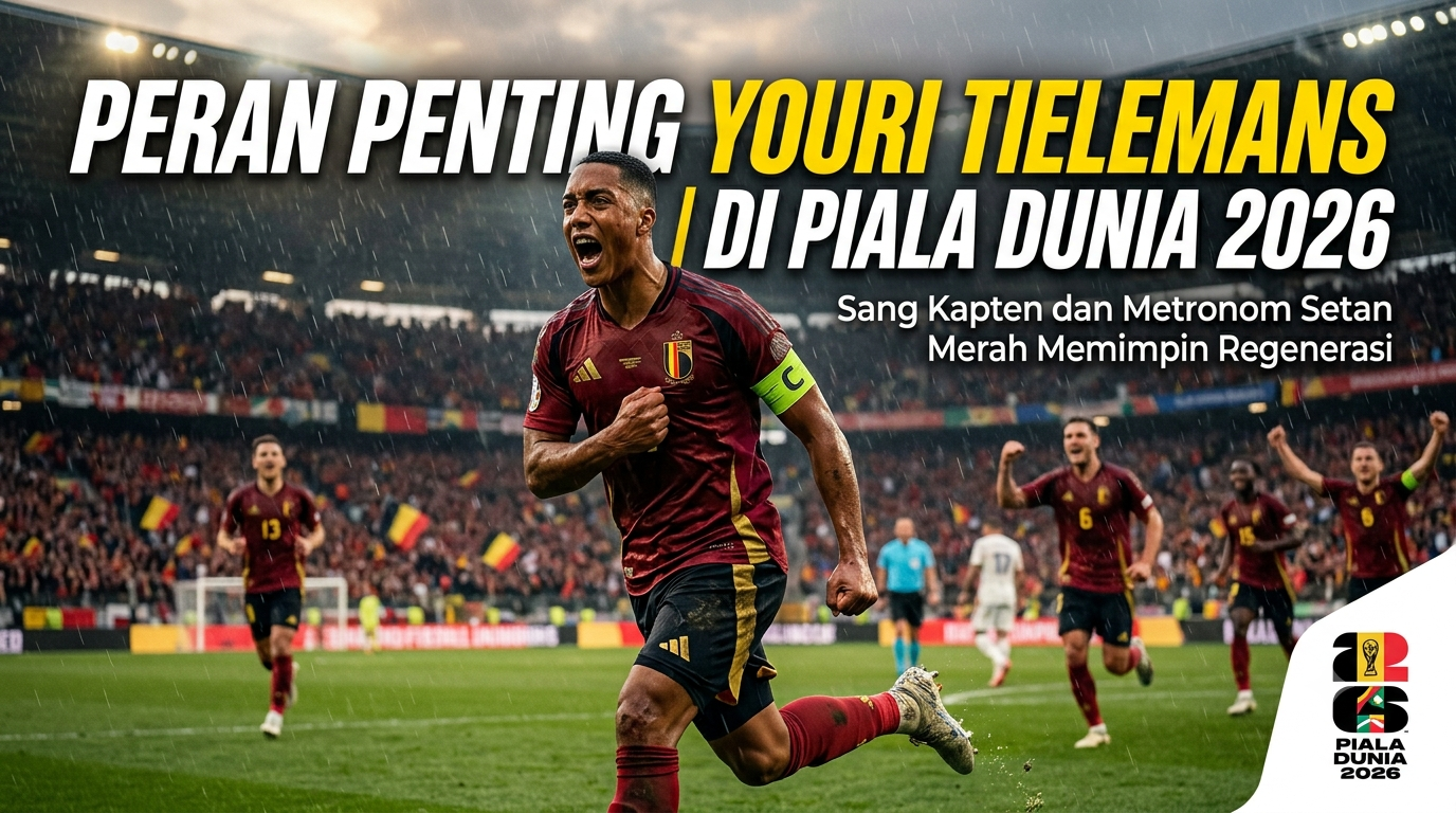 Peran Penting Youri Tielemans dalam Perjalanan Belgia di Piala Dunia 2026