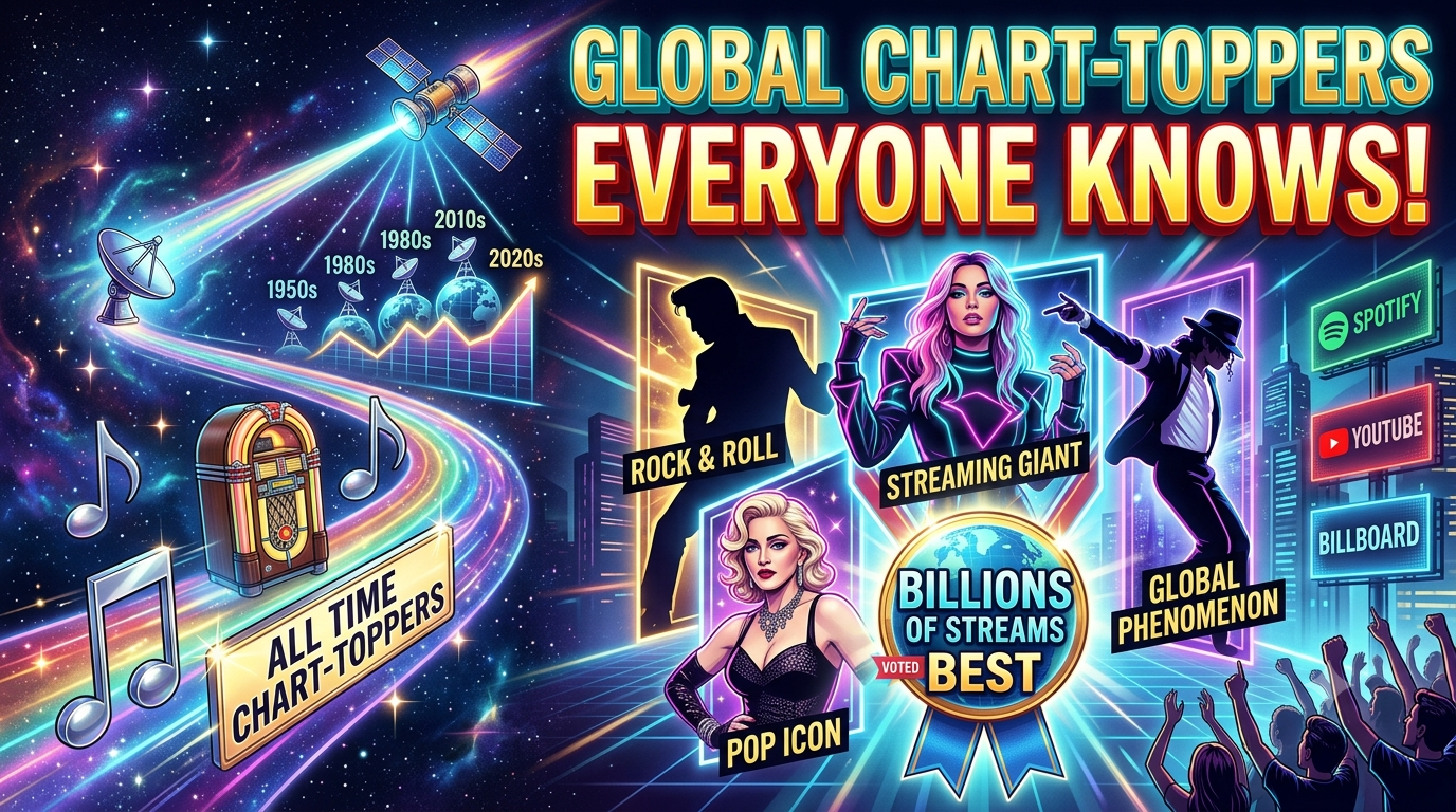 The Most Popular Songs of All Time: Global Chart-Toppers Everyone Knows