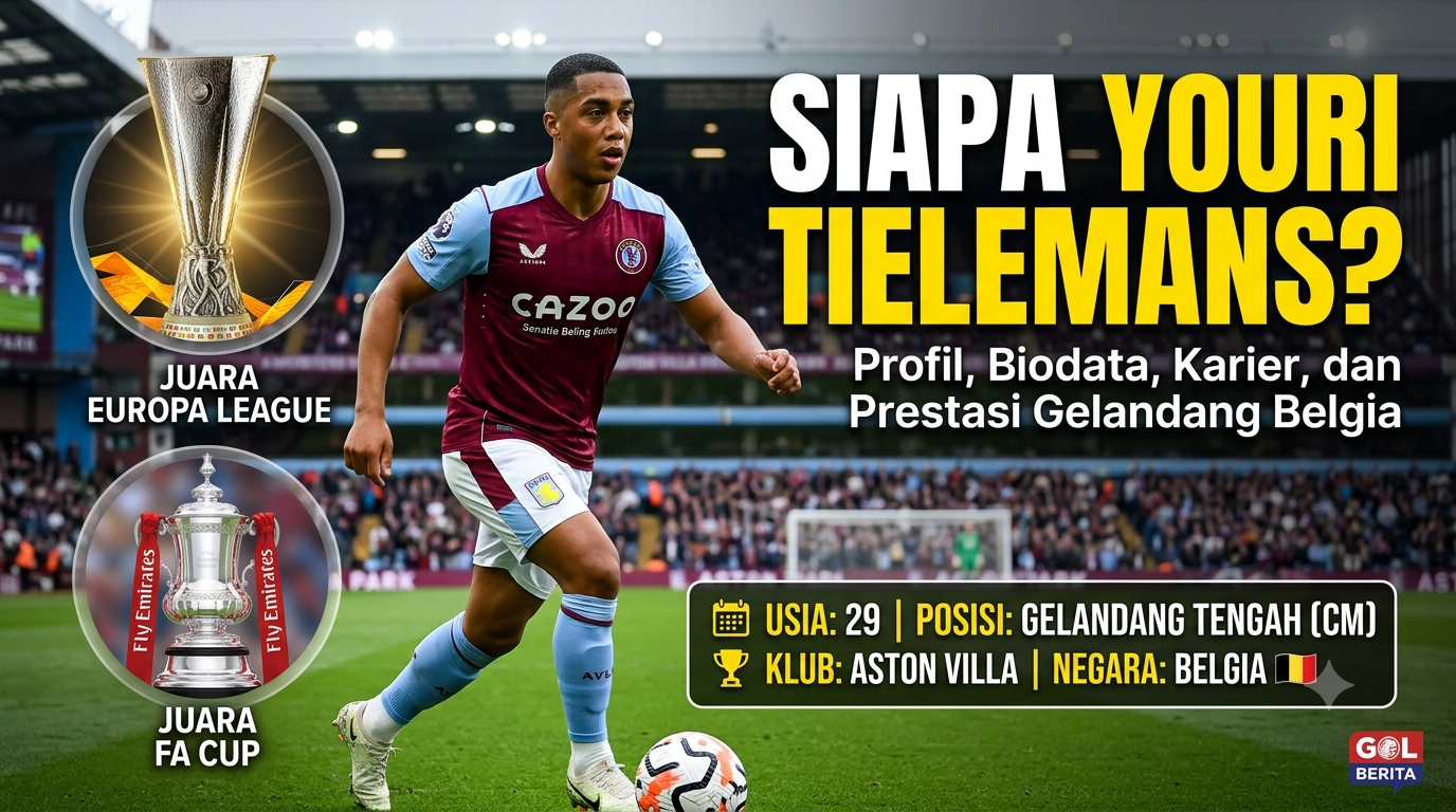 Siapa Youri Tielemans? Profil, Biodata, Karier, dan Prestasi Gelandang Belgia