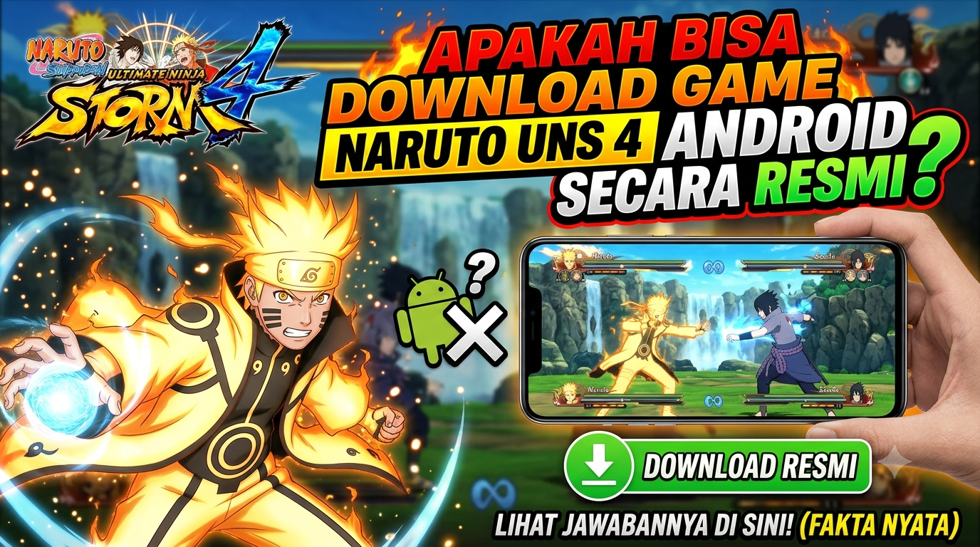Apakah Bisa Download Game Naruto Ultimate Ninja Storm 4 Android Secara Resmi?