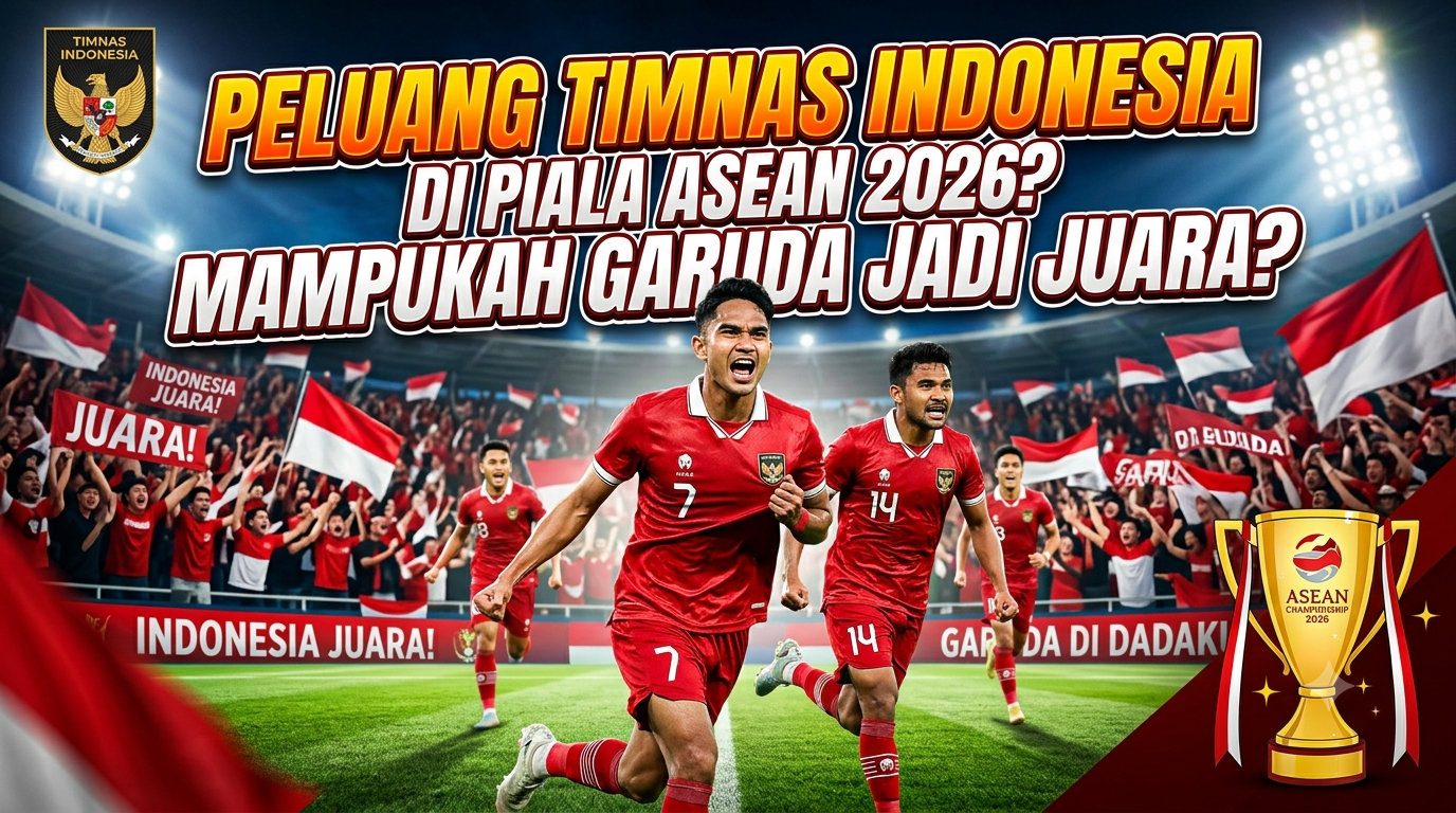 Peluang Timnas Indonesia di Piala ASEAN 2026, Mampukah Garuda Jadi Juara?