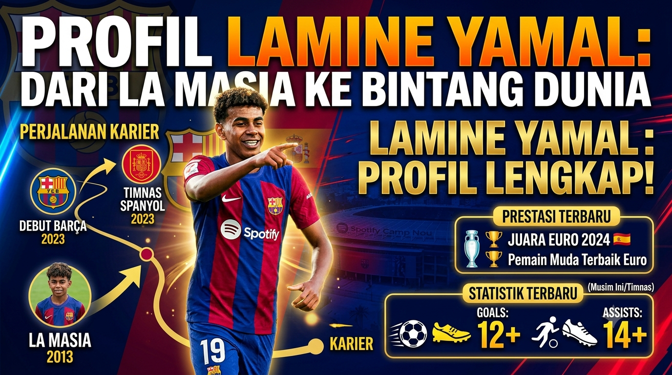 Profil Lamine Yamal: Perjalanan Karier, Prestasi, dan Statistik Terbaru
