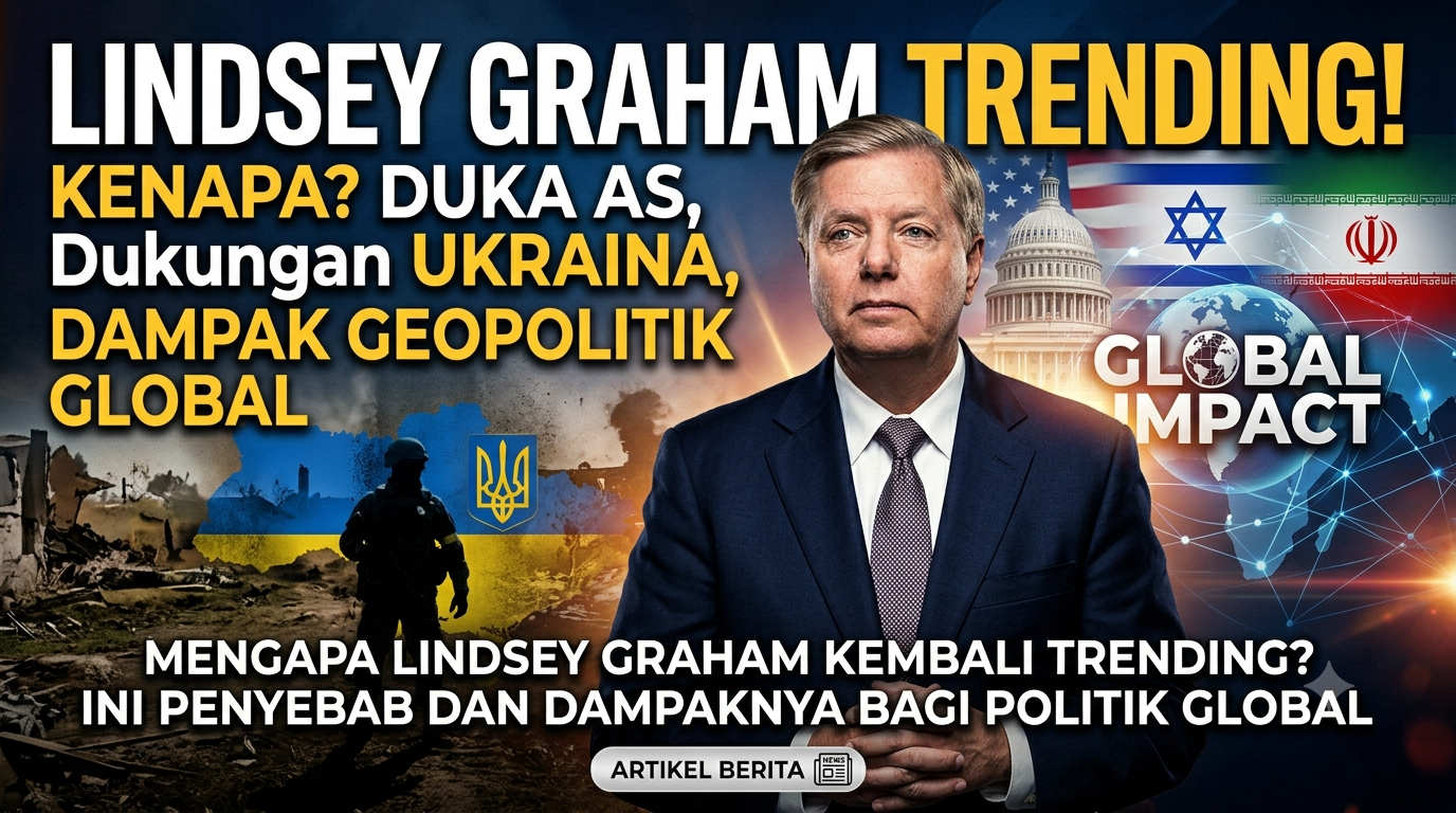 Mengapa Lindsey Graham Kembali Trending? Ini Penyebab dan Dampaknya bagi Politik Global