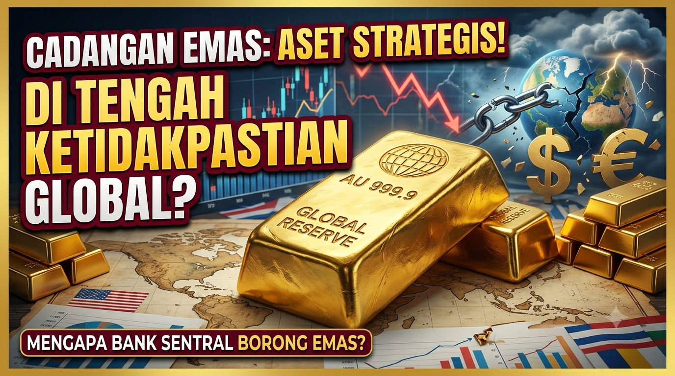 Mengapa Cadangan Emas Menjadi Aset Strategis di Tengah Ketidakpastian Ekonomi Global?