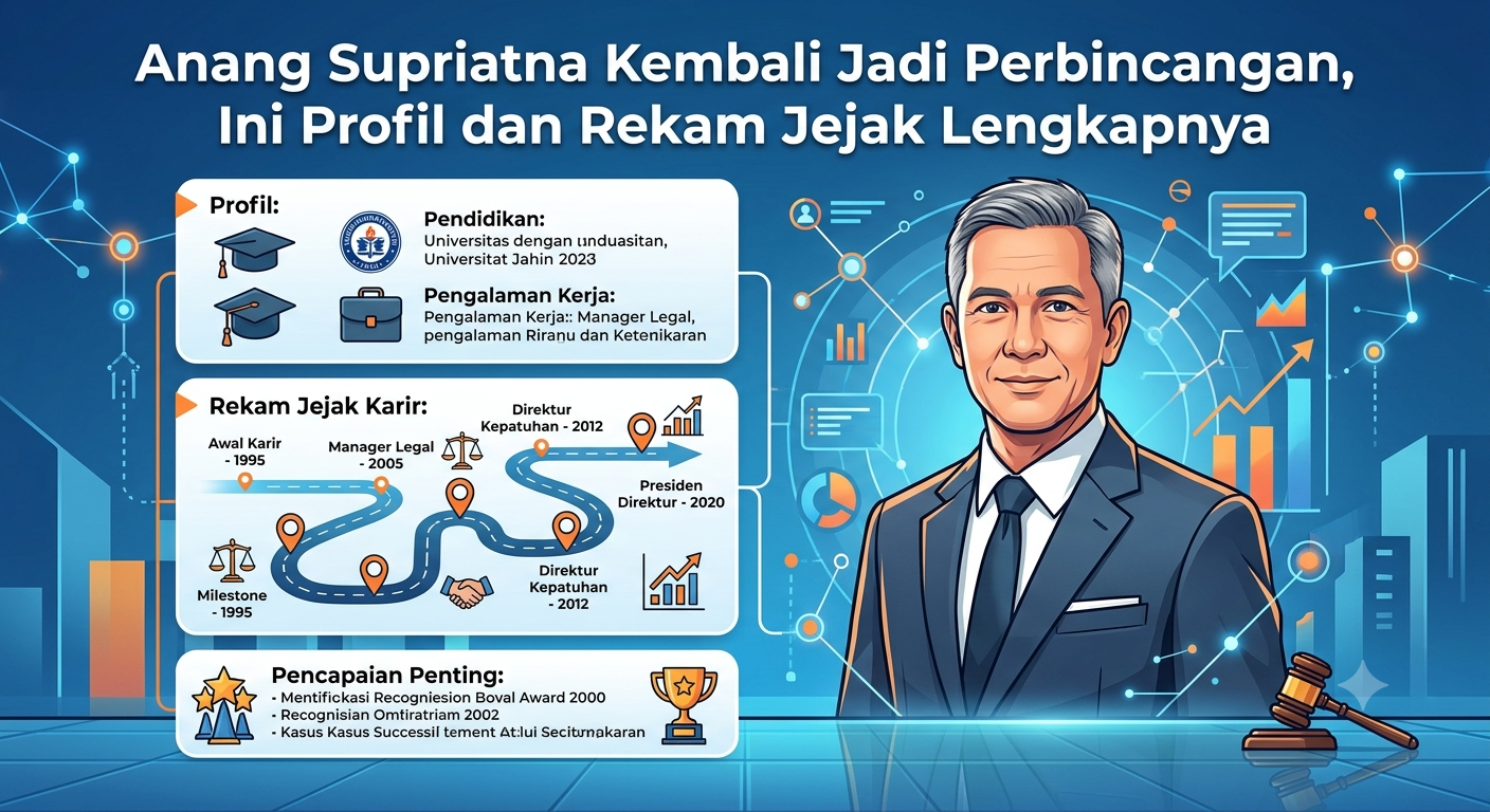 Anang Supriatna Kembali Jadi Perbincangan, Ini Profil dan Rekam Jejak Lengkapnya