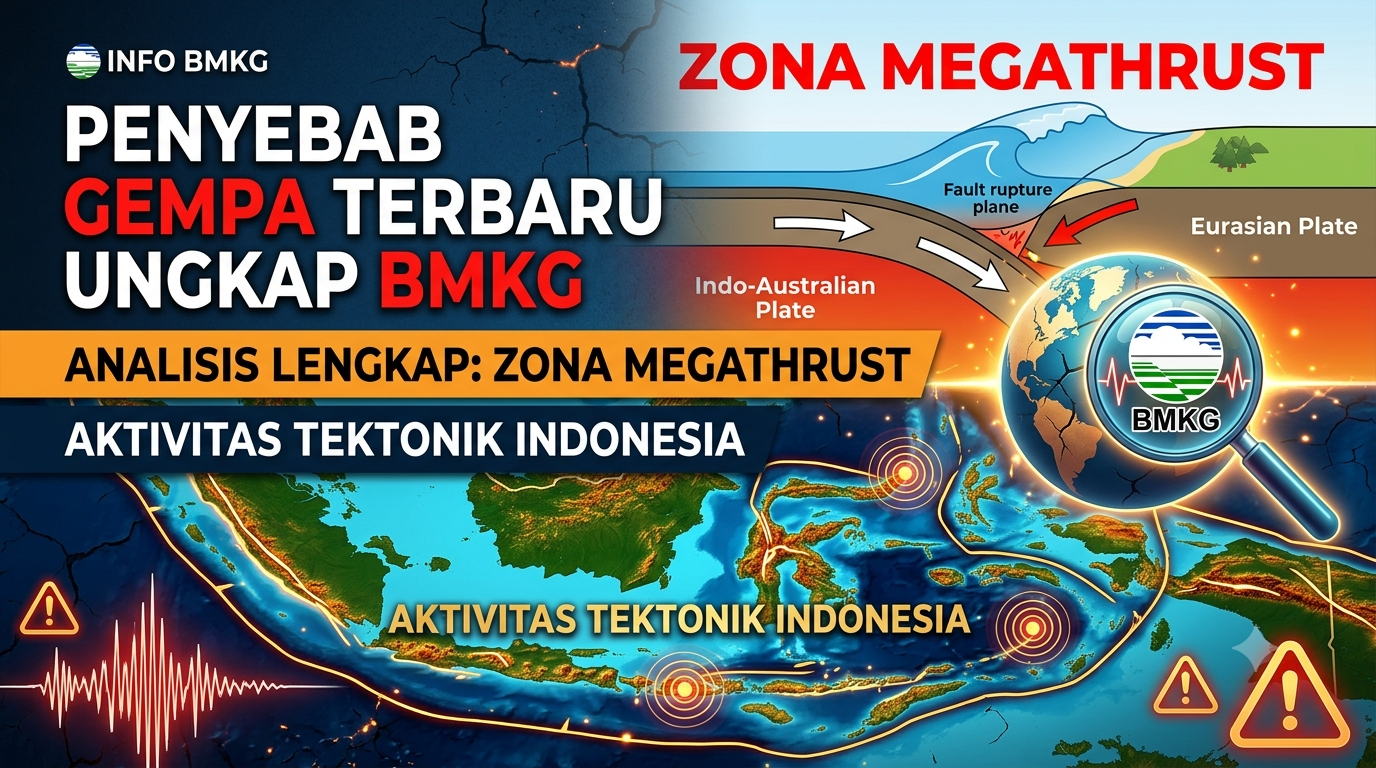 BMKG Ungkap Penyebab Gempa Bumi Terbaru: Analisis Zona Megathrust dan Aktivitas Tektonik Indonesia