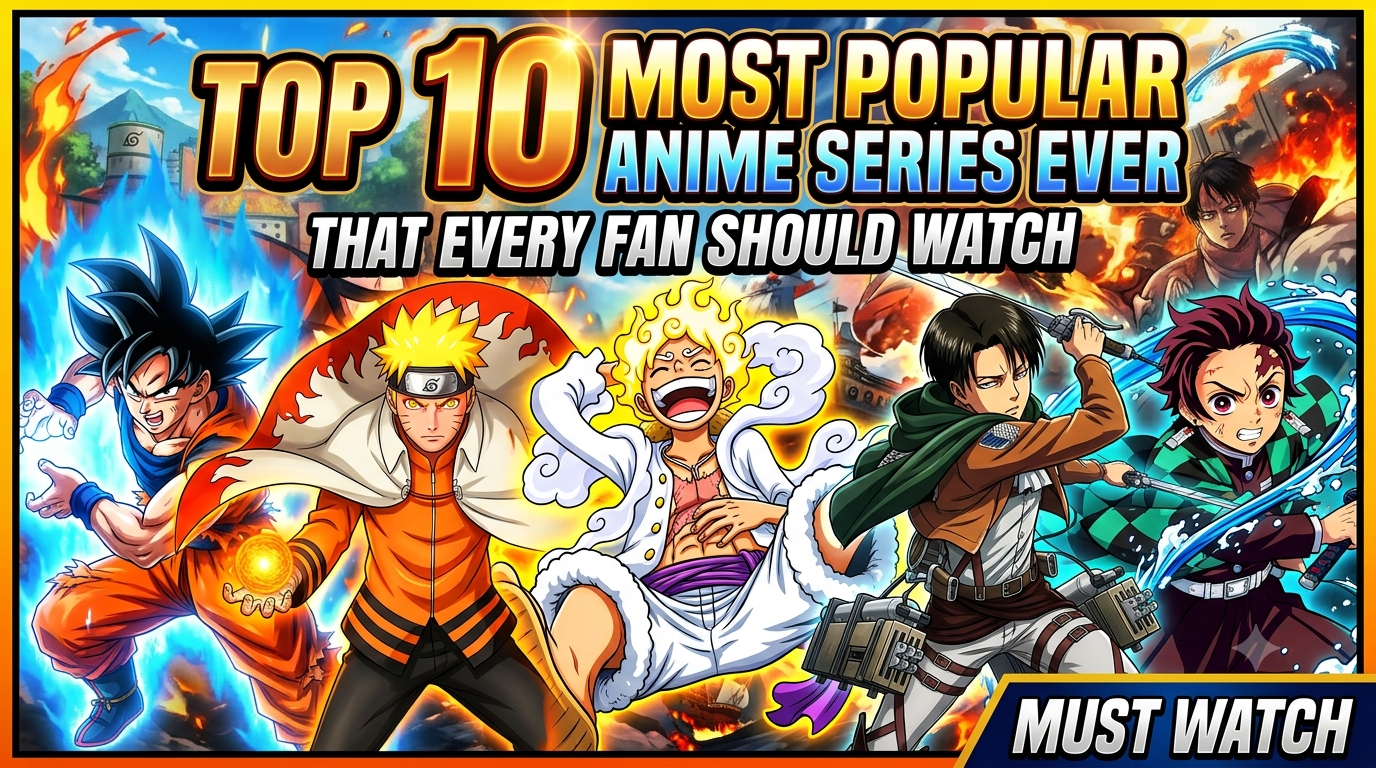 Top 10 Most Popular Anime Series Ever That Every Fan Should Watch