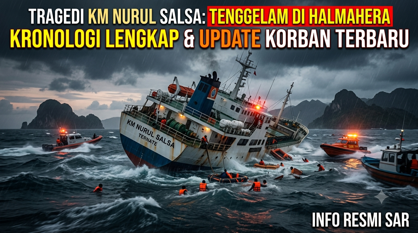 KM Nurul Salsa Tenggelam: Kronologi Lengkap dan Update Korban Terbaru