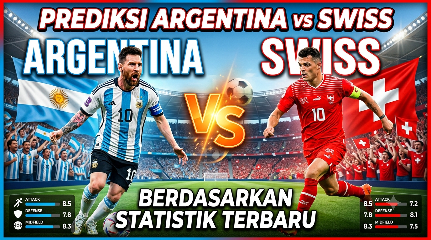 Prediksi Argentina vs Swiss Berdasarkan Statistik Terbaru