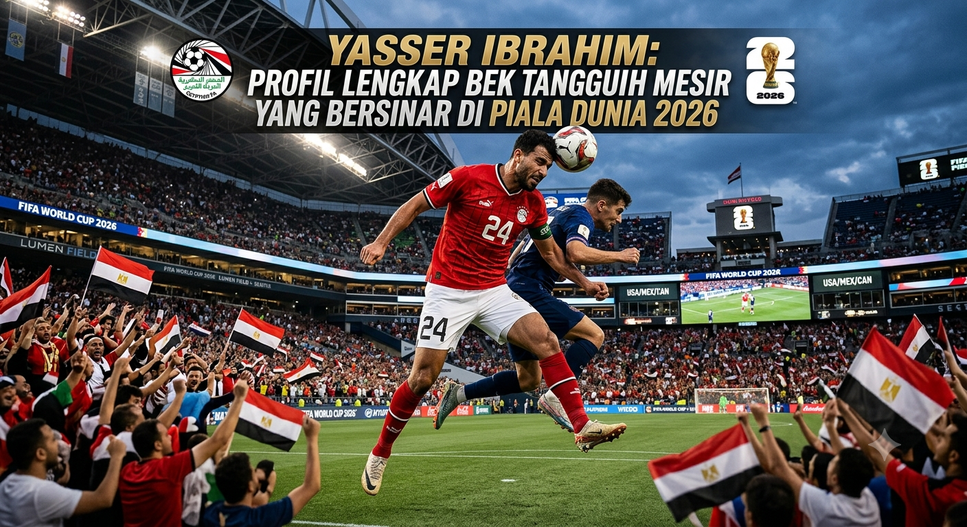 Yasser Ibrahim: Profil Lengkap Bek Tangguh Mesir yang Bersinar di Piala Dunia 2026