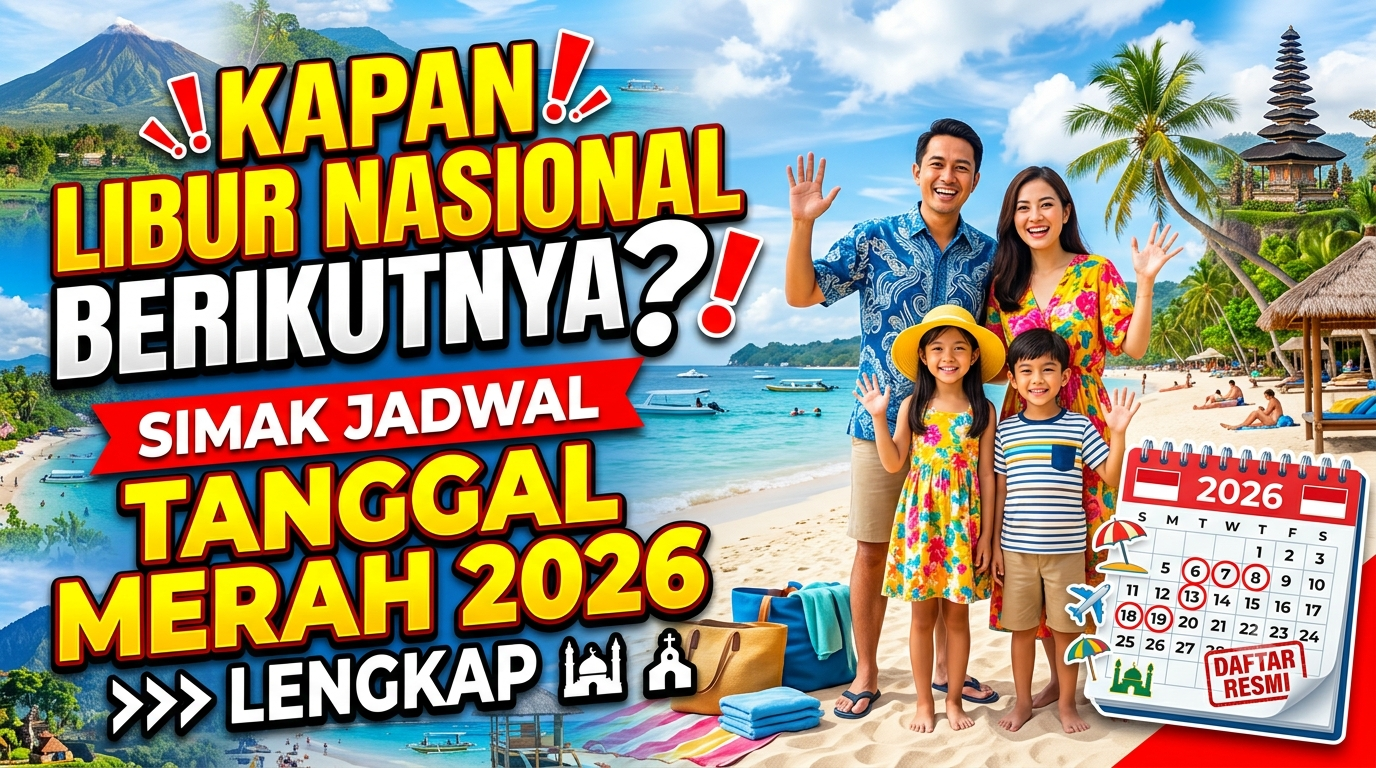 Kapan Libur Nasional Berikutnya? Simak Jadwal Tanggal Merah 2026 Lengkap