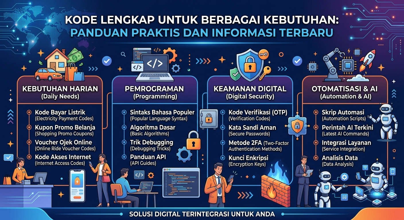 Kode Lengkap untuk Berbagai Kebutuhan: Panduan Praktis dan Informasi Terbaru