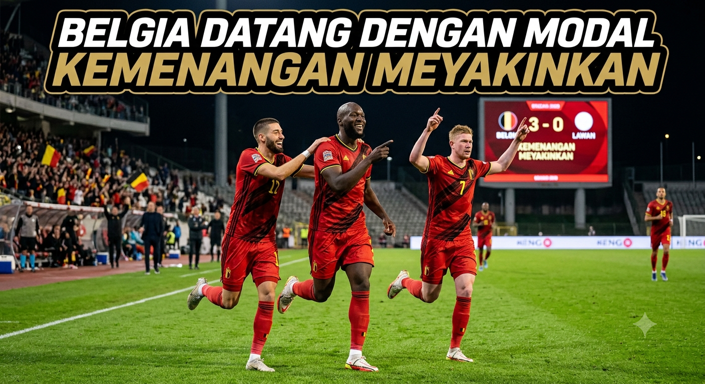 Belgia Datang dengan Modal Kemenangan Meyakinkan